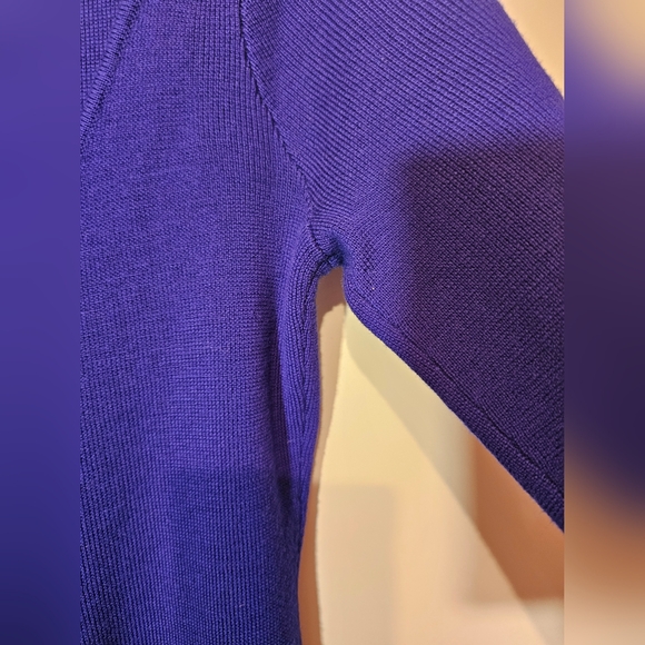 MILLY  NEW YORK | SANDRA Merino Wool Pleated Dress. No flaws. Sz M - Picture 8 of 16